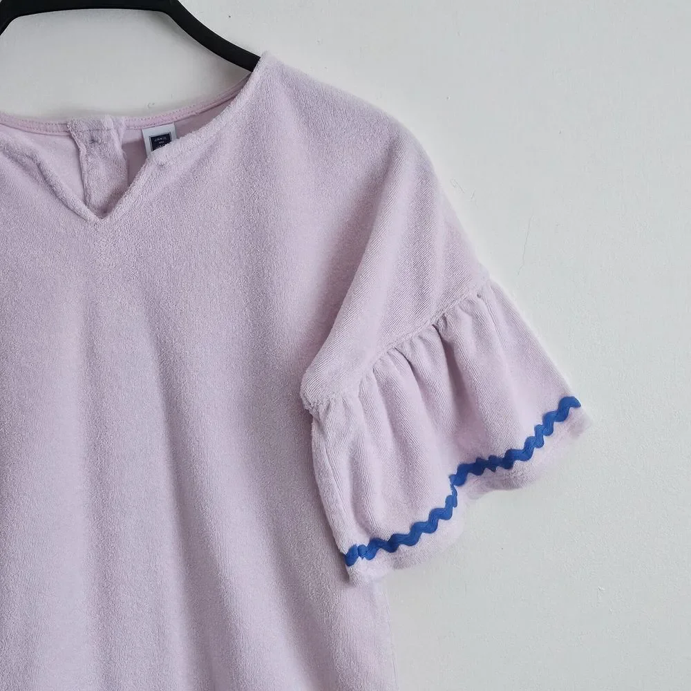 Janie and Jack Pink and Blue Kids Swim Coverup